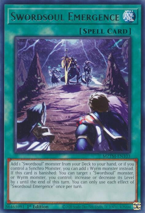 Image for Swordsoul Emergence (MZTM-EN103) (Maze of the Master) - YuGiOh