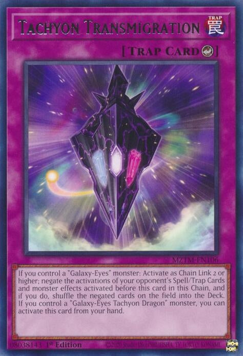 Image for Tachyon Transmigration (MZTM-EN106) (Maze of the Master) - YuGiOh