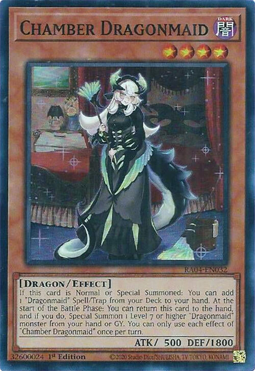 Image for Chamber Dragonmaid (RA04-EN032) (Quarter Century Stampede) - YuGiOh