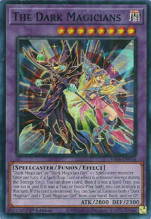 Image for The Dark Magicians (RA04-EN054) (Quarter Century Stampede) - YuGiOh