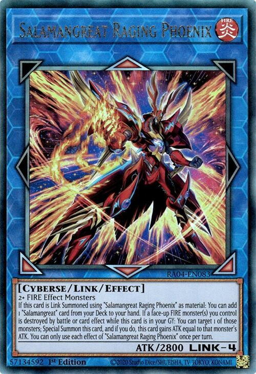 Image for Salamangreat Raging Phoenix (PUR) (RA04-EN083) (Quarter Century Stampede) - YuGiOh