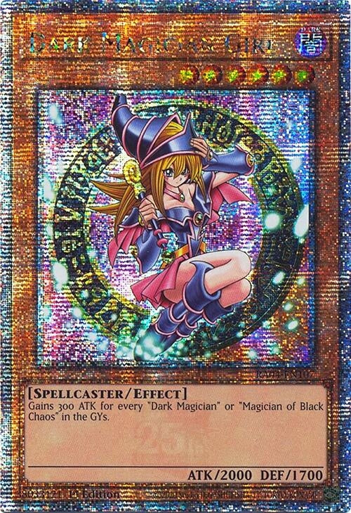 Image for Dark Magician Girl (3rd Art) (Quarter Century Secret Rare) (RA04-EN107) (Quarter Century Stampede) - YuGiOh