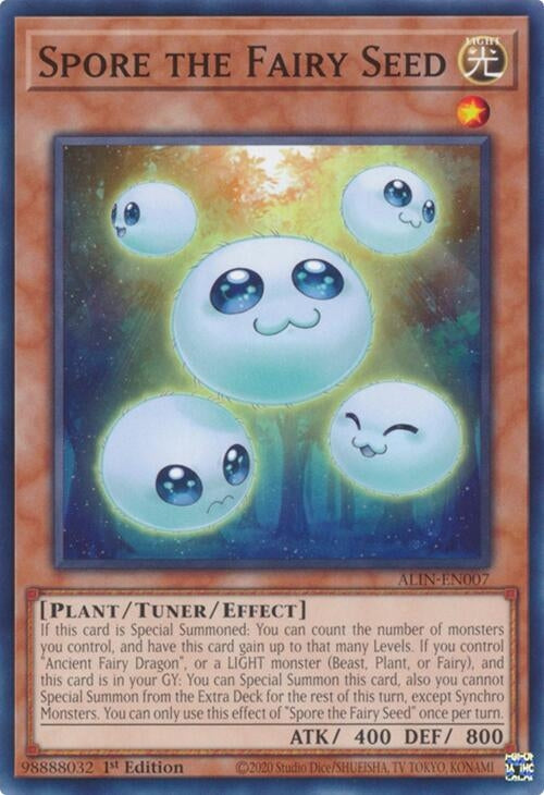 Image for Spore the Fairy Seed (ALIN-EN007) (Alliance Insight) - YuGiOh