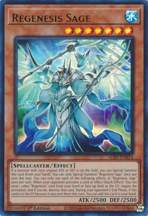 Image for Regenesis Sage (ALIN-EN014) (Alliance Insight) - YuGiOh