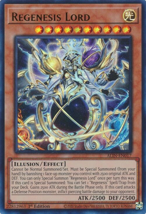 Image for Regenesis Lord (ALIN-EN017) (Alliance Insight) - YuGiOh