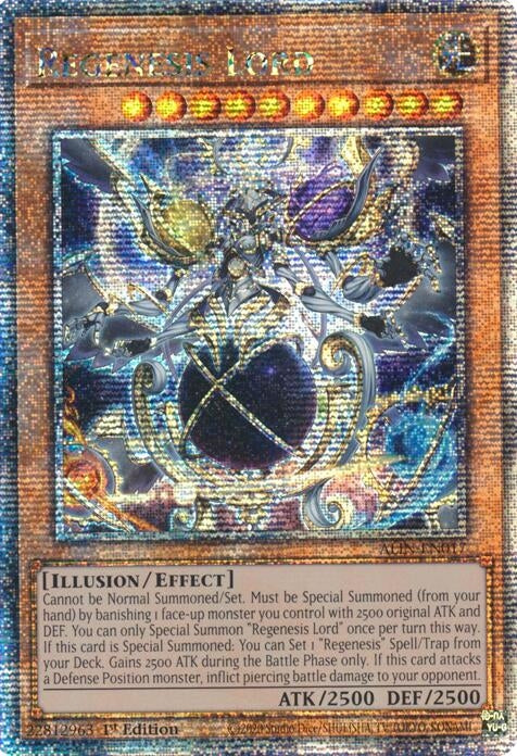 Image for Regenesis Lord (Quarter Century Secret Rare) (ALIN-EN017) (Alliance Insight) - YuGiOh
