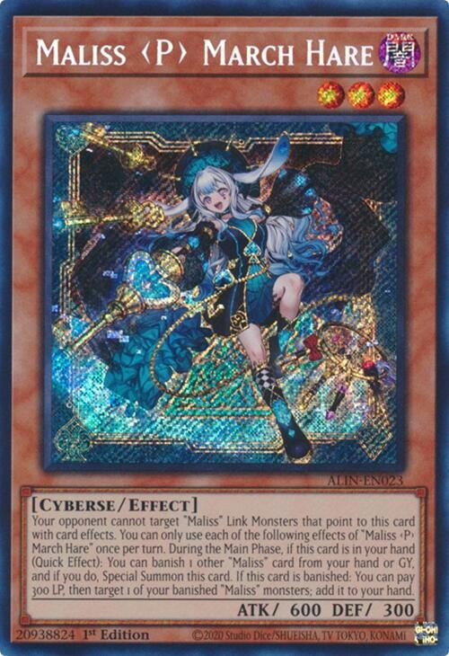Image for Maliss P March Hare (ALIN-EN023) (Alliance Insight) - YuGiOh