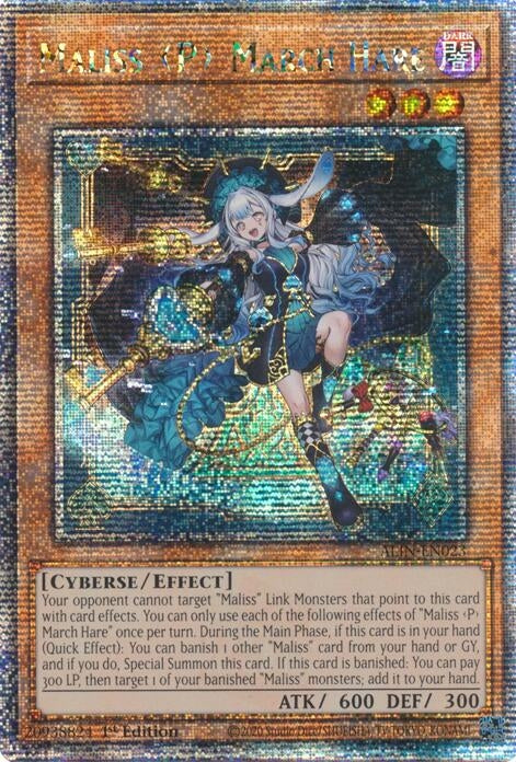 Image for Maliss P March Hare (Quarter Century Secret Rare) (ALIN-EN023) (Alliance Insight) - YuGiOh