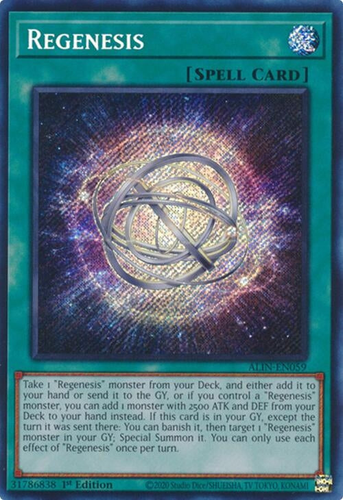 Image for Regenesis (ALIN-EN059) (Alliance Insight) - YuGiOh