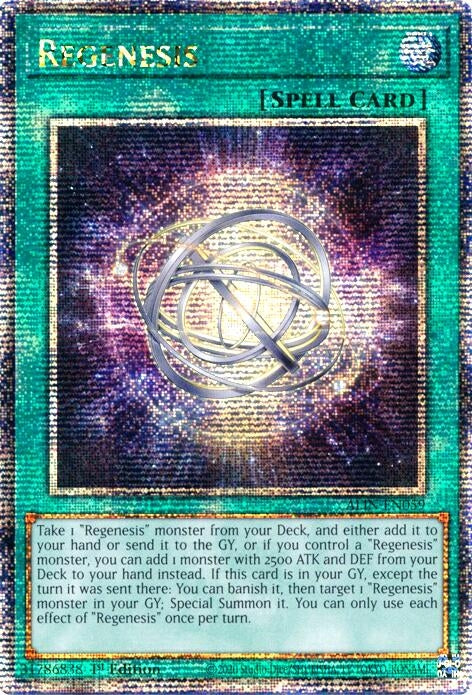 Image for Regenesis (Quarter Century Secret Rare) (ALIN-EN059) (Alliance Insight) - YuGiOh