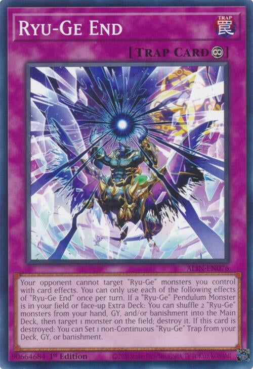 Image for Ryu-Ge End (ALIN-EN076) (Alliance Insight) - YuGiOh