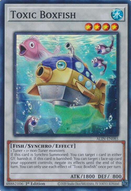 Image for Toxic Boxfish (ALIN-EN085) (Alliance Insight) - YuGiOh