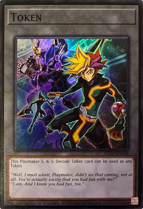 Image for Token: Playmaker & Ai & Decode Talker (TKN5-EN024) (Alliance Insight) - YuGiOh