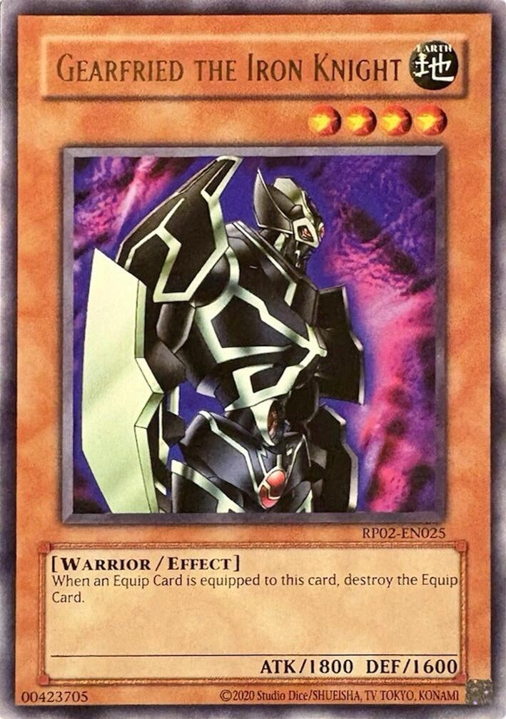 Image for Gearfried the Iron Knight (RP02-EN025) (Retro Pack 2 (2020 Date Reprint)) (RP02) - YuGiOh