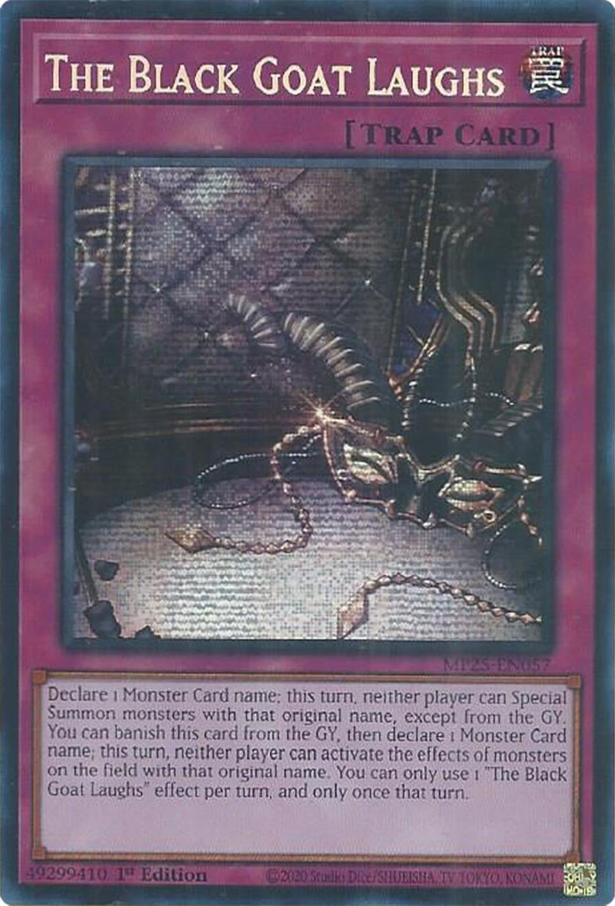 Image for The Black Goat Laughs (MP25-EN057) (2025 Mega-Pack) (MP25) - YuGiOh