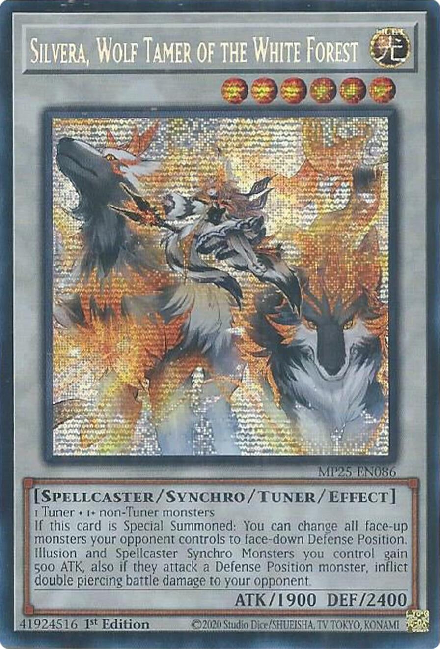 Image for Silvera, Wolf Tamer of the White Forest (MP25-EN086) (2025 Mega-Pack) (MP25) - YuGiOh