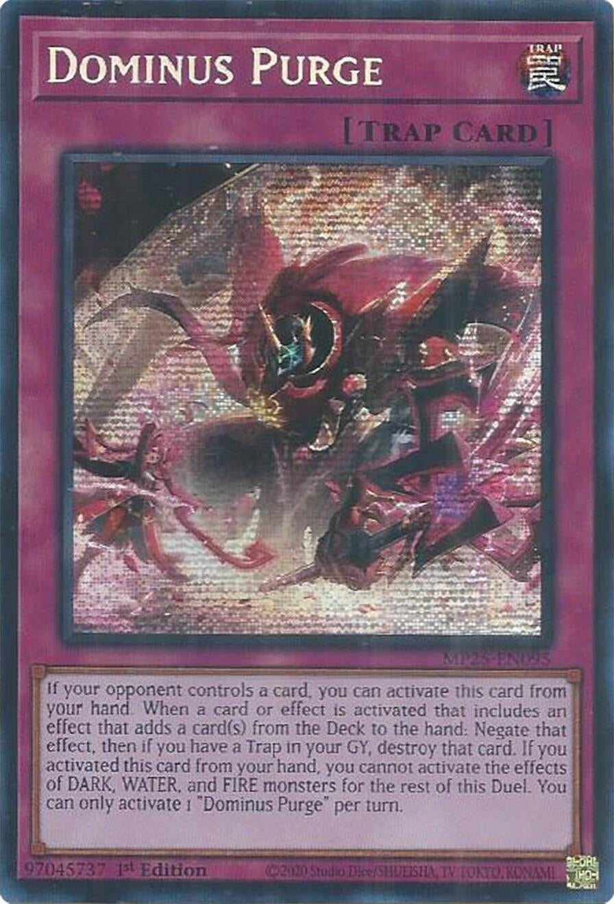 Image for Dominus Purge (MP25-EN095) (2025 Mega-Pack) (MP25) - YuGiOh