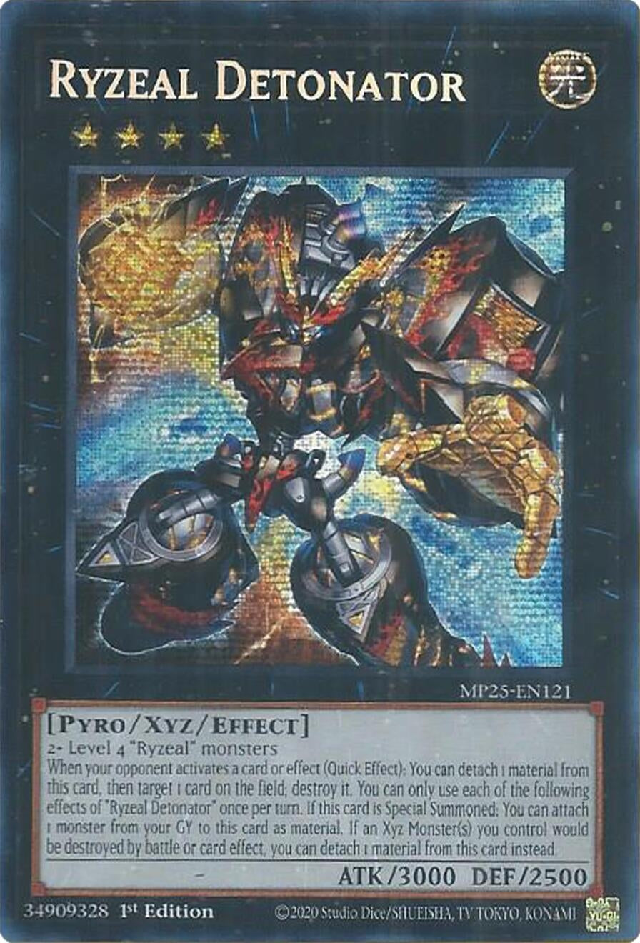 Image for Ryzeal Detonator (MP25-EN121) (2025 Mega-Pack) (MP25) - YuGiOh
