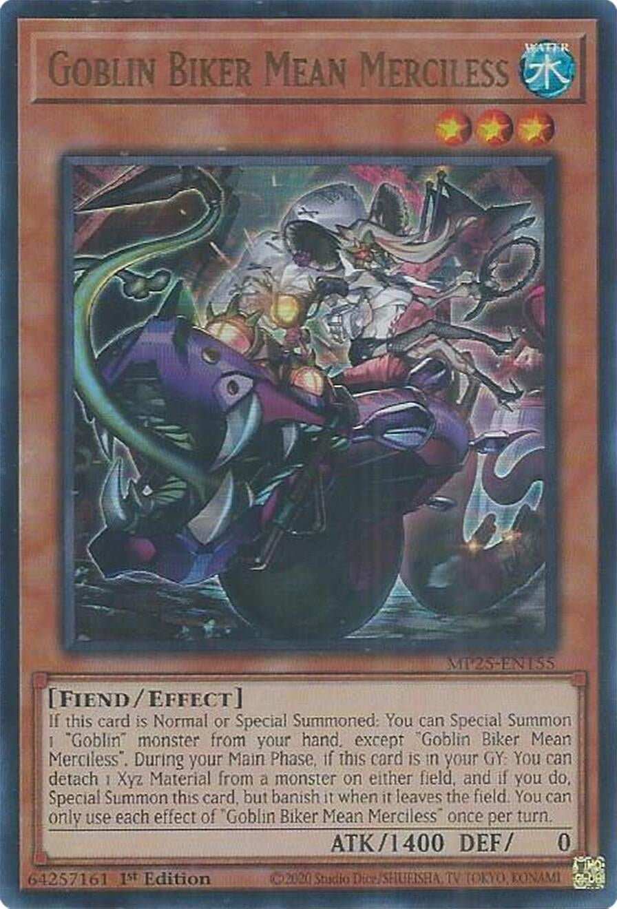 Image for Goblin Biker Mean Merciless (MP25-EN155) (2025 Mega-Pack) (MP25) - YuGiOh