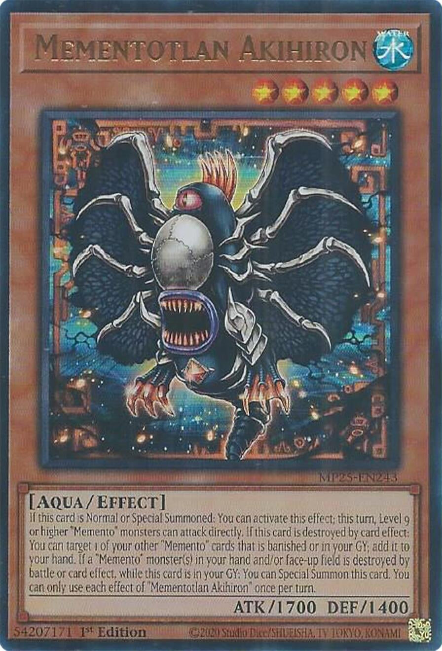 Image for Mementotlan Akihiron (MP25-EN243) (2025 Mega-Pack) (MP25) - YuGiOh
