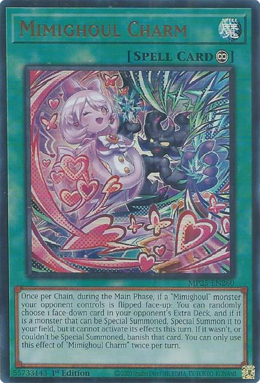 Image for Mimighoul Charm (MP25-EN260) (2025 Mega-Pack) (MP25) - YuGiOh