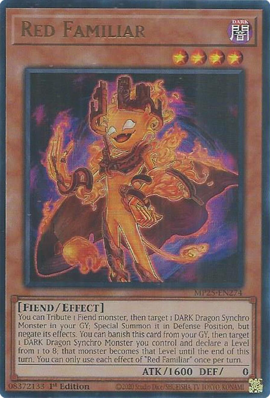 Image for Red Familiar (MP25-EN274) (2025 Mega-Pack) (MP25) - YuGiOh
