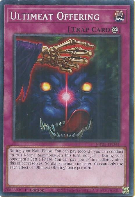 Image for Ultimeat Offering (MP25-EN341) (2025 Mega-Pack) (MP25) - YuGiOh
