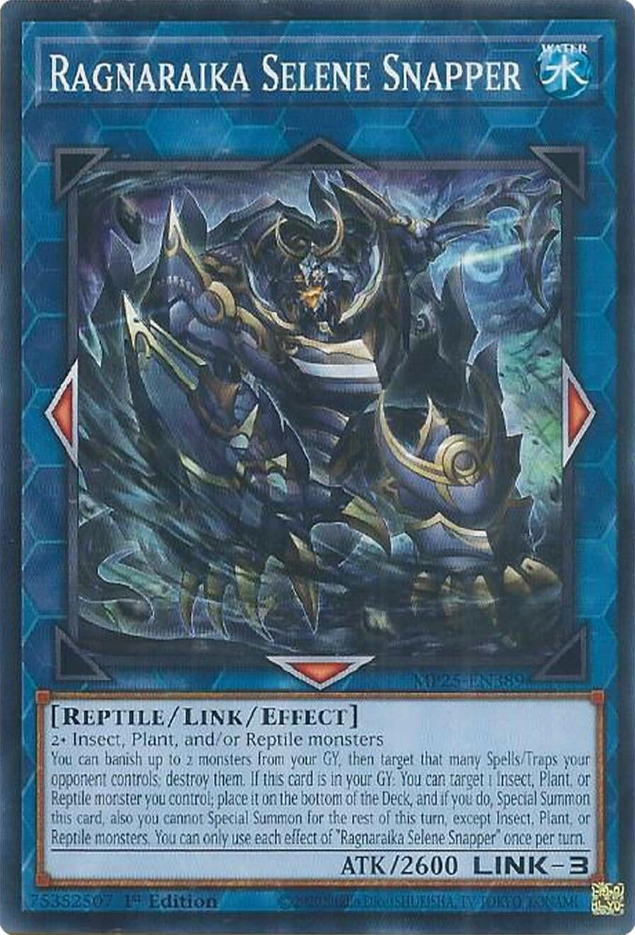 Image for Ragnaraika Selene Snapper (MP25-EN389) (2025 Mega-Pack) (MP25) - YuGiOh