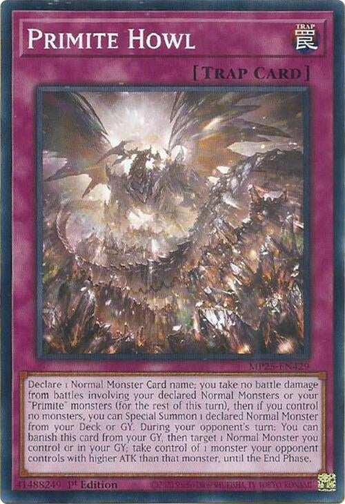 Image for Primite Howl (MP25-EN429) (2025 Mega-Pack) (MP25) - YuGiOh