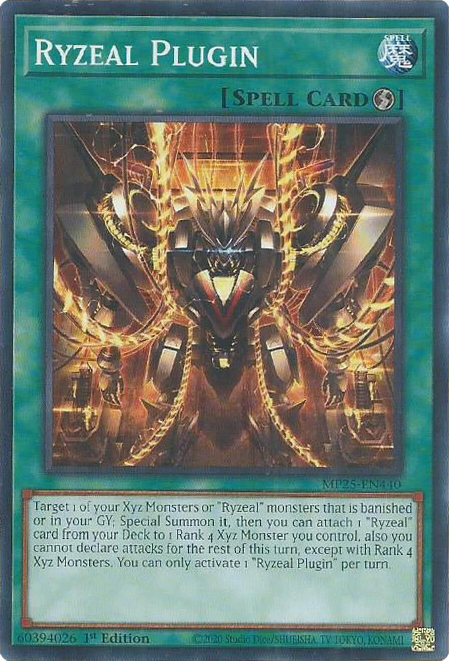 Image for Ryzeal Plugin (MP25-EN440) (2025 Mega-Pack) (MP25) - YuGiOh