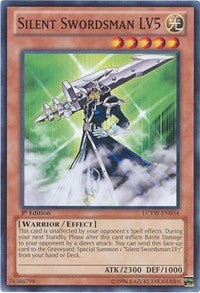 Image for Silent Swordsman LV5 (LCYW-EN034) (Legendary Collection 3: Yugi's World) - YuGiOh