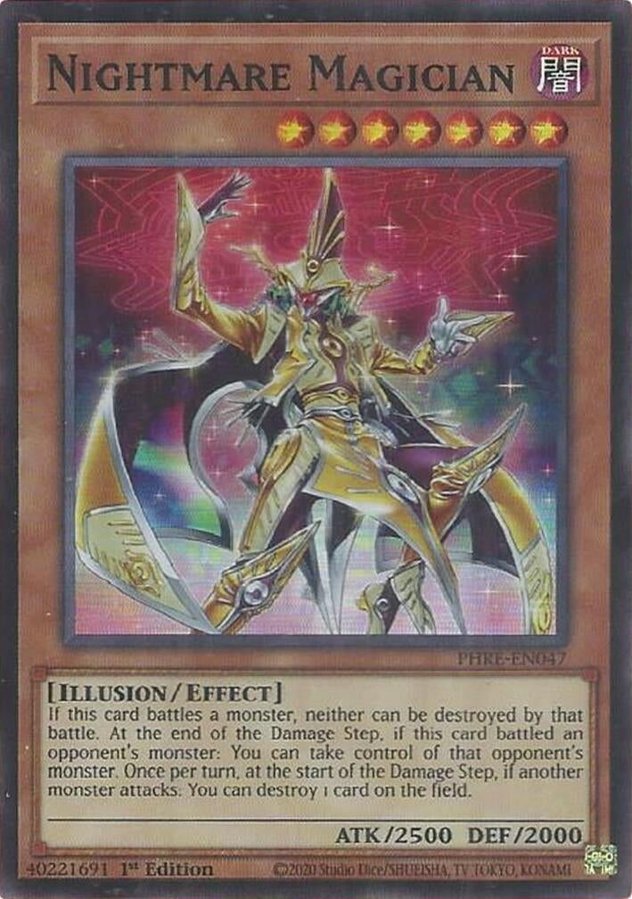 Image for Nightmare Magician (Super Rare) (PHRE-EN047) (Phantom Revenge) (PHRE) - YuGiOh