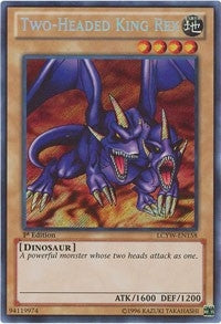Image for Two-Headed King Rex (LCYW-EN158) (Legendary Collection 3: Yugi's World) - YuGiOh