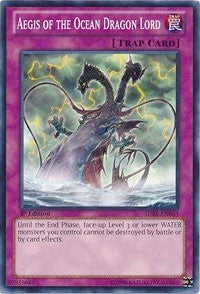 Image for Aegis of the Ocean Dragon Lord (SDRE-EN033) (Structure Deck: Realm of the Sea Emperor) - YuGiOh