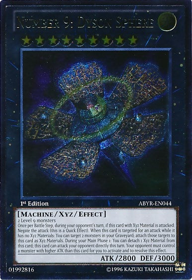 Image for Number 9: Dyson Sphere (UTR) (ABYR-EN044) (Abyss Rising) - YuGiOh