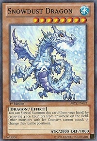 Image for Snowdust Dragon (ABYR-EN093) (Abyss Rising) - YuGiOh