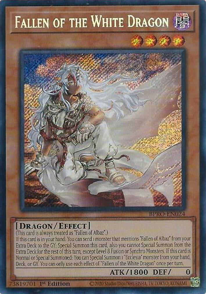 Image for Fallen of the White Dragon (BPRO-EN024) (Burst Protocol) - YuGiOh