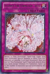 Image for Ultimate Fire Formation - Seito (CBLZ-EN073) (Cosmo Blazer) - YuGiOh