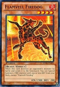 Image for Flamvell Firedog (SDOK-EN009) (Structure Deck: Onslaught of the Fire Kings) - YuGiOh