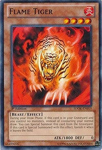 Image for Flame Tiger (SDOK-EN019) (Structure Deck: Onslaught of the Fire Kings) - YuGiOh