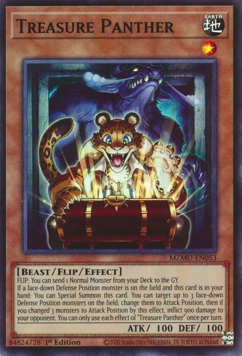 Image for Treasure Panther (MZMU-EN053) (Maze of Muertos) - YuGiOh