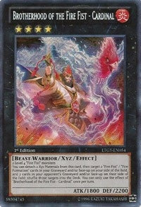 Image for Brotherhood of the Fire Fist - Cardinal (LTGY-EN054) (Lord of the Tachyon Galaxy) - YuGiOh