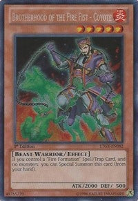 Image for Brotherhood of the Fire Fist - Coyote (LTGY-EN082) (Lord of the Tachyon Galaxy) - YuGiOh