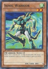 Image for Sonic Warrior (LTGY-EN090) (Lord of the Tachyon Galaxy) - YuGiOh
