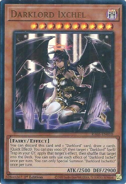Image for Darklord Ixchel (Ultra Rare) (RA05-EN010) (Rarity Collection 5) (RA05) - YuGiOh