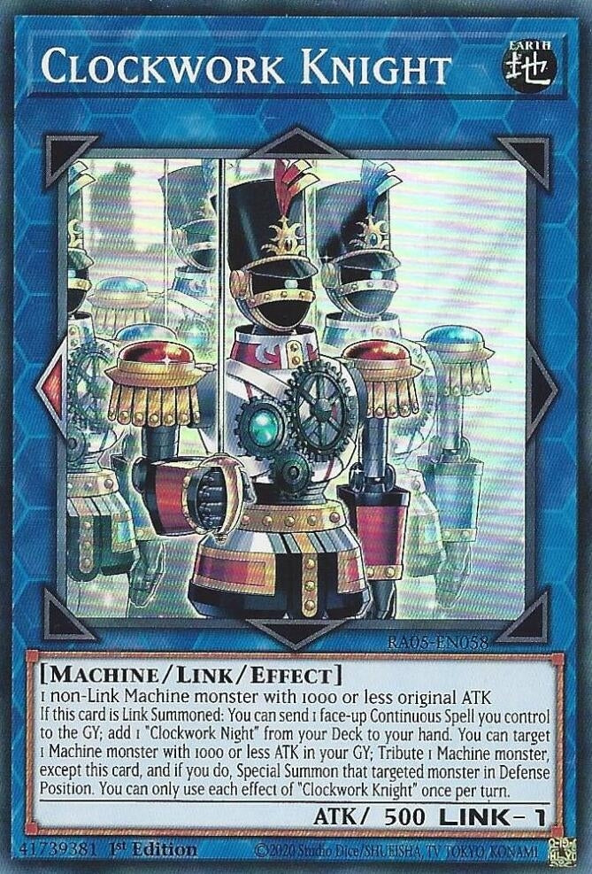 Image for Clockwork Knight (RA05-EN058) (Rarity Collection 5) (RA05) - YuGiOh