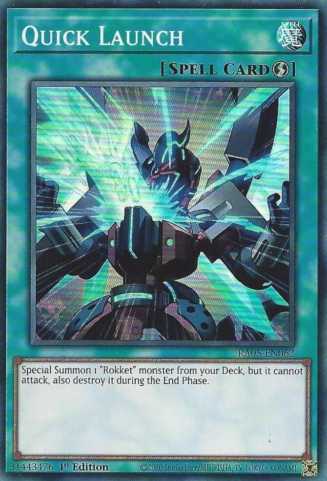 Image for Quick Launch (RA05-EN062) (Rarity Collection 5) (RA05) - YuGiOh