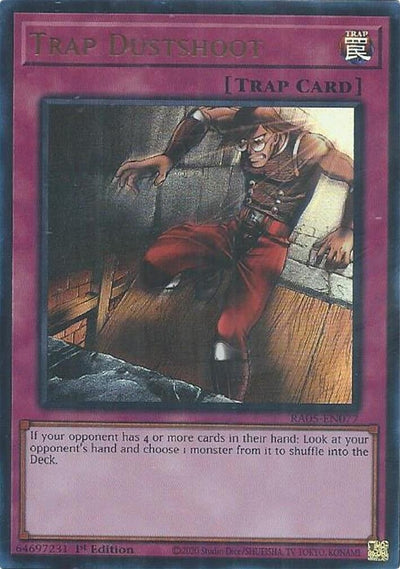Image for Trap Dustshoot (Ultra Rare) (RA05-EN077) (Rarity Collection 5) (RA05) - YuGiOh