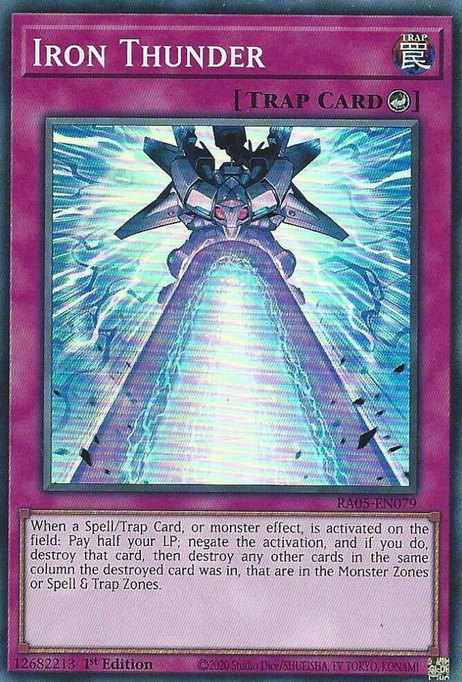Image for Iron Thunder (RA05-EN079) (Rarity Collection 5) (RA05) - YuGiOh
