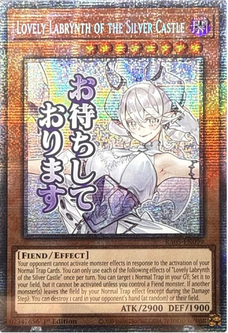 Image for Lovely Labrynth of the Silver Castle (Starlight Rare) (RA05-EN099) (Rarity Collection 5) (RA05) - YuGiOh